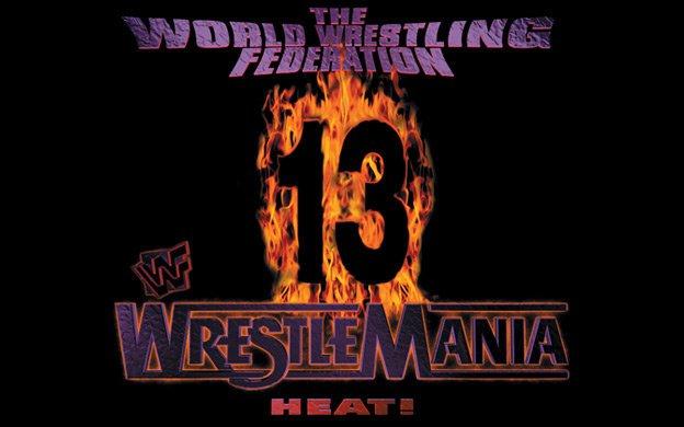 WrestleMania 13, WrestleMania 13 logo, wwe WrestleMania 13 logo