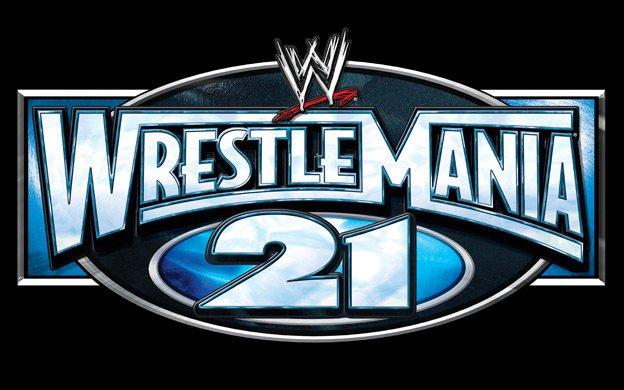 WrestleMania 21, WrestleMania 21 logo, wwe WrestleMania 21 logo
