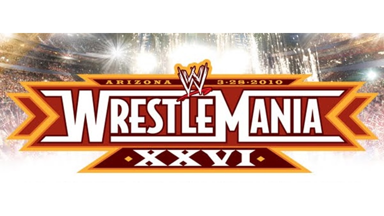 WrestleMania 26, WrestleMania 26 logo, wwe WrestleMania 26 logo
