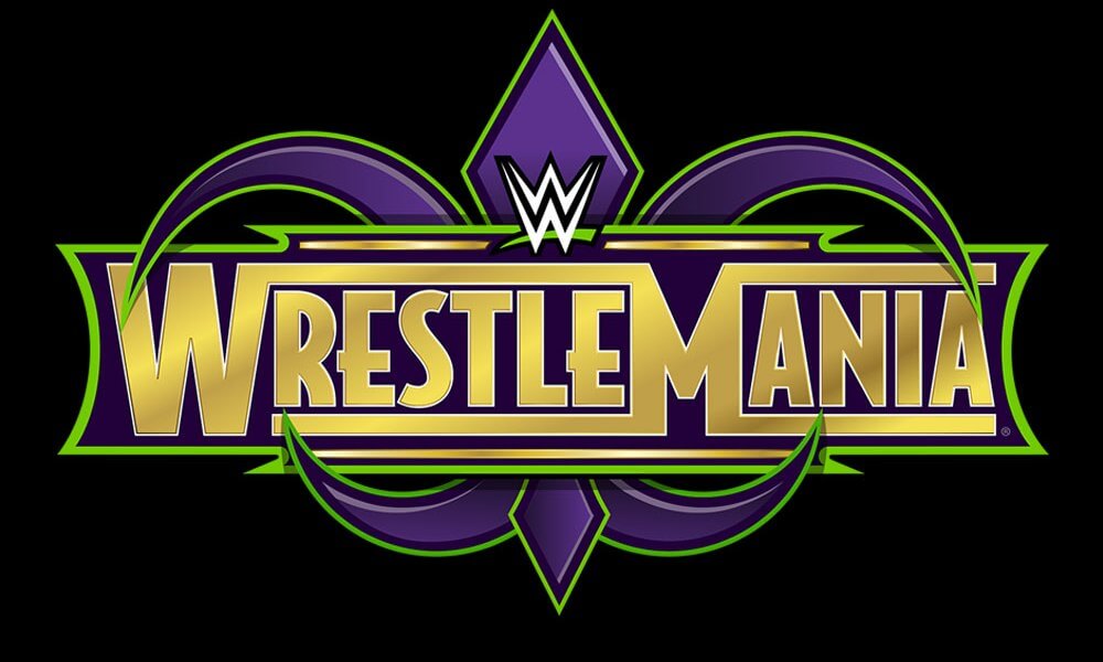 WrestleMania 34, WrestleMania 34 logo, wwe WrestleMania 34 logo