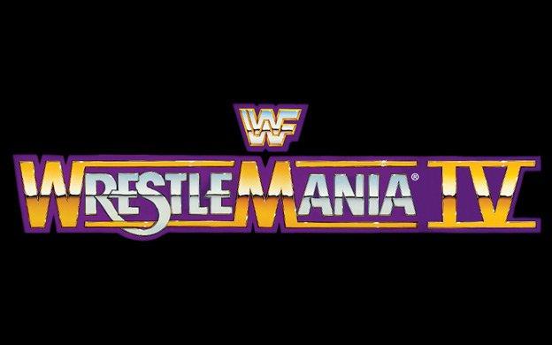  WrestleMania 4,  WrestleMania 4 logo, wwe WrestleMania 4 logo
