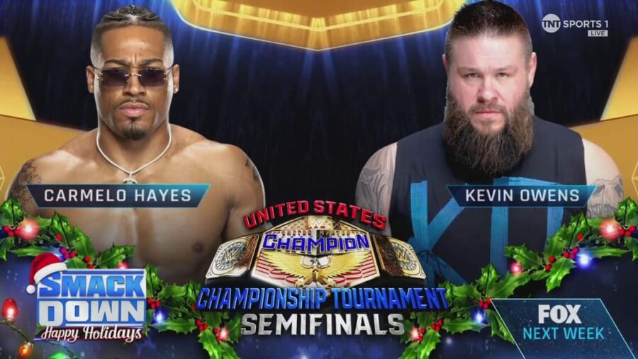 SmackDown spoilers, Kevin Owens vs carmelo hayes